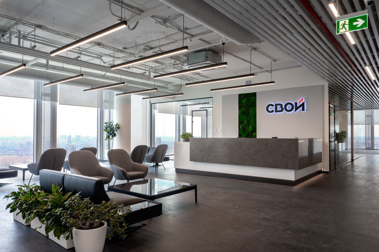 Группа компаний «СВОЙ» одной из первых открыла офис в новом БЦ iCITY