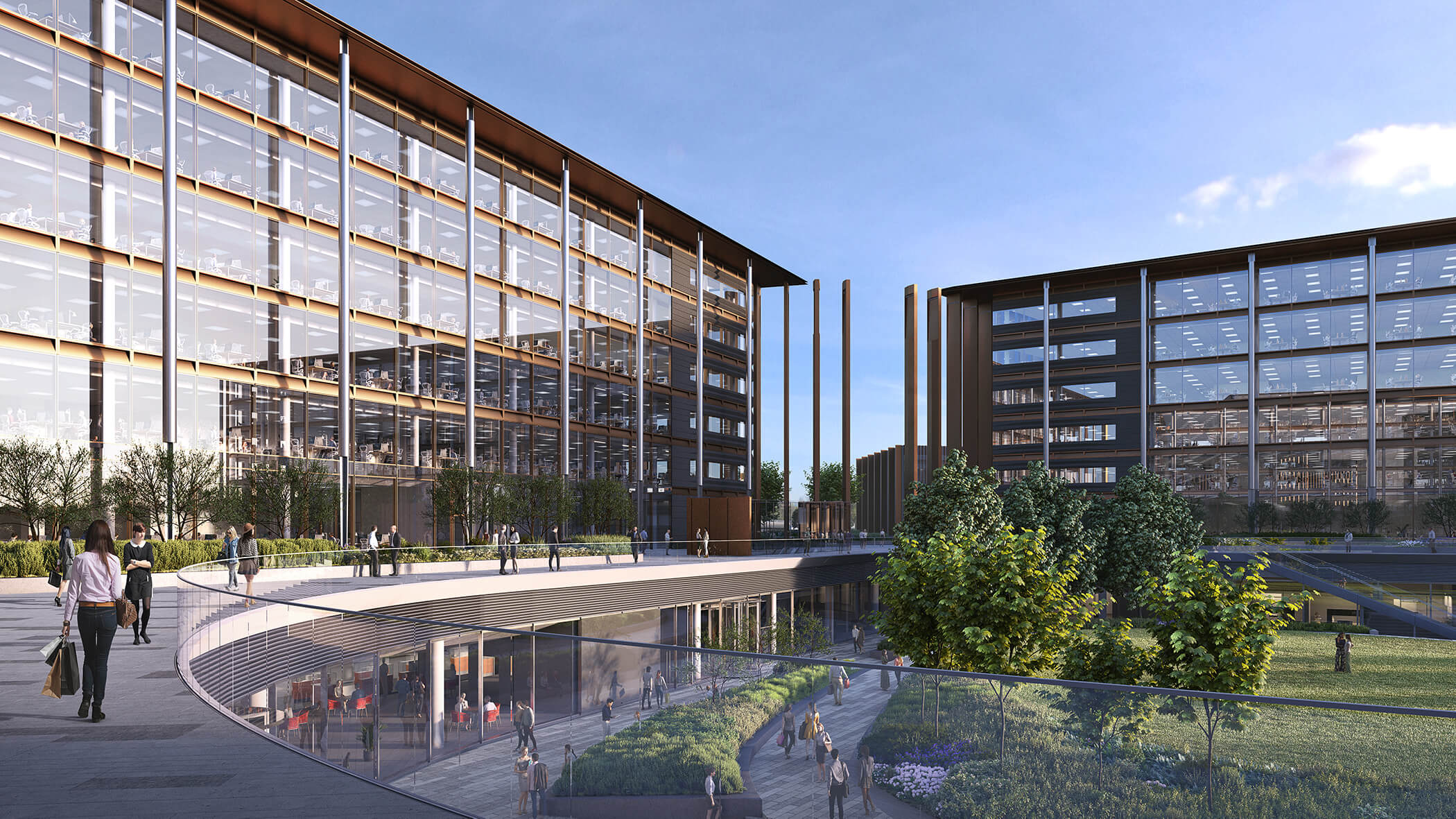 В ноябре компания Sawatzky приступила к техническому обслуживанию первой очереди делового квартала «Сколково Парк»