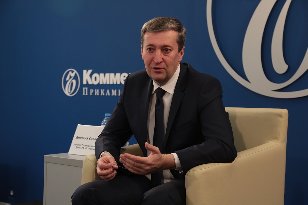 Пресс-конференция депутата Государственной Думы Дмитрия Сазонова